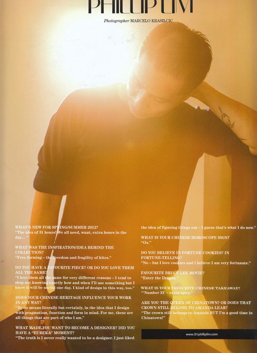 Phillip Lim - Designer Profile - Photos & latest news