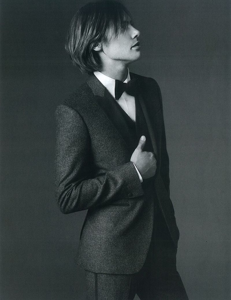 James Rousseau Model The Gentlemen's Club (AnOther Man Magazine)