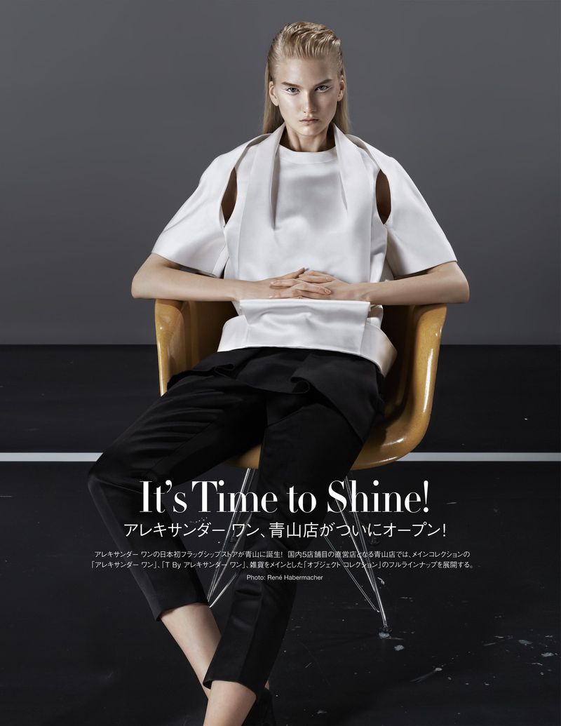 It S Time To Shine Alexander Wang Vogue Japan