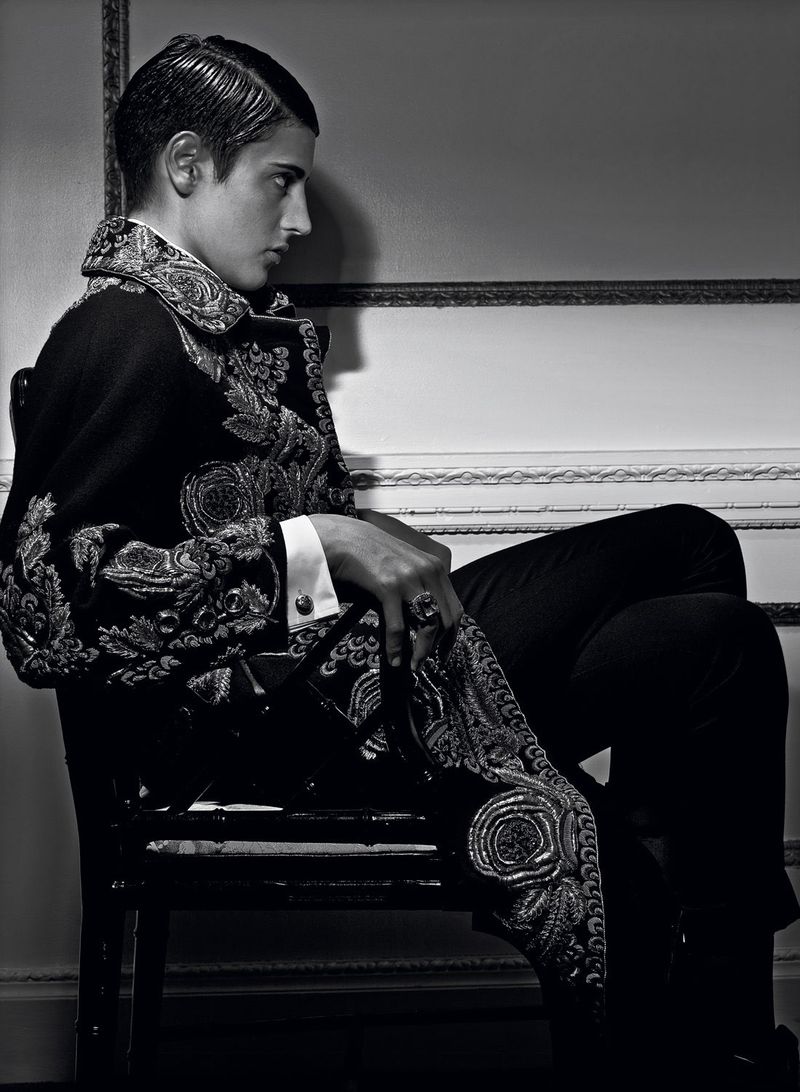 Peter II & Harry Brant (Interview Magazine)