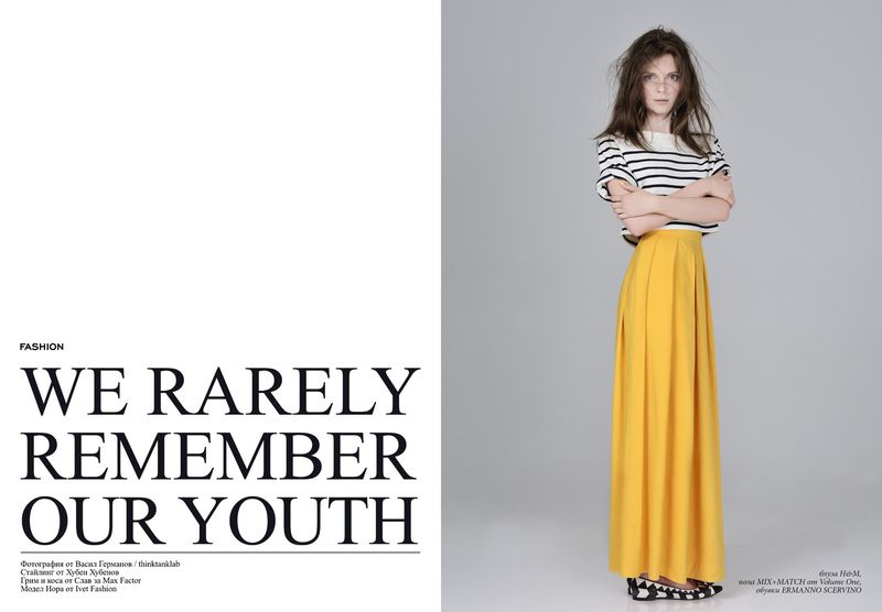 Nora Shopova for 12 Magazine (by Vasil Germanov, styled by Huben ...