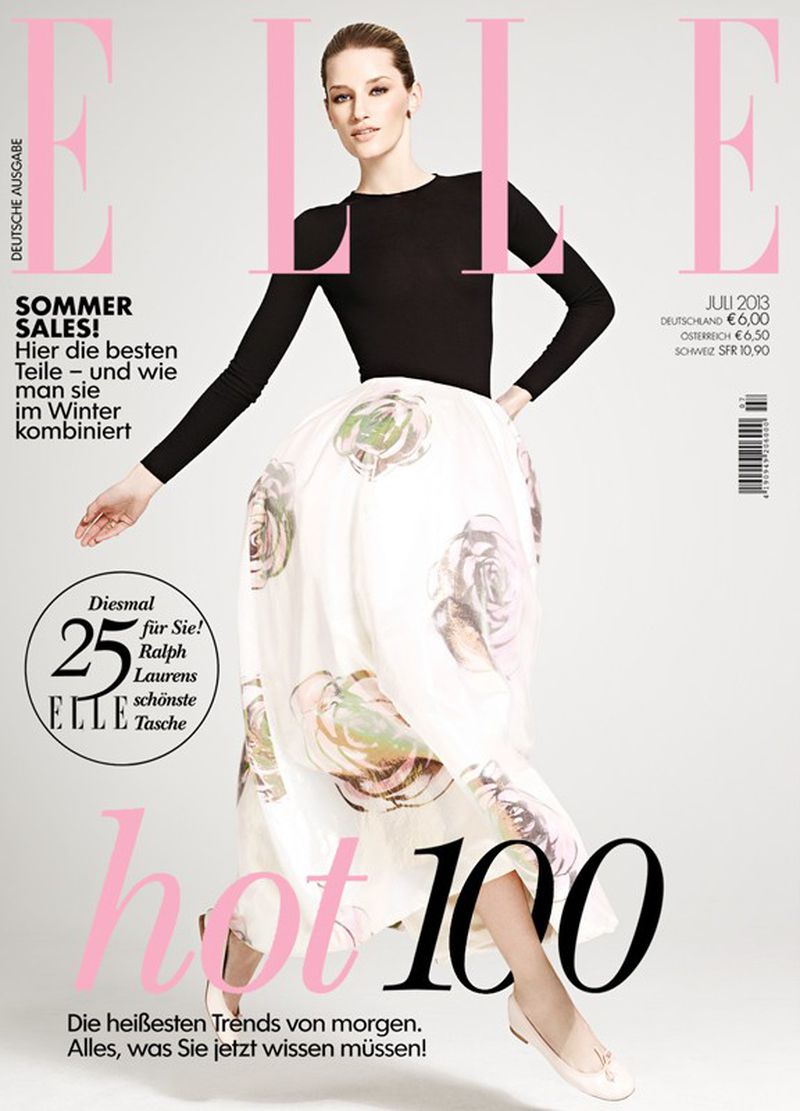 Elle Germany July 2013 Cover (Elle Germany)