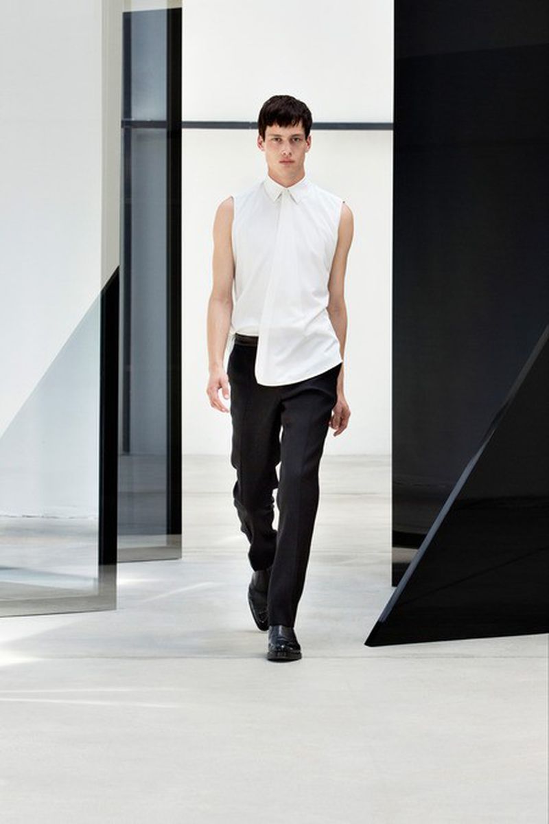 balenciaga sneakers with suit