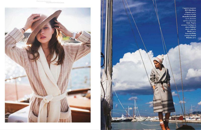 la ragazza sul ponte (w/ model LIZA KEI) (iO Donna)