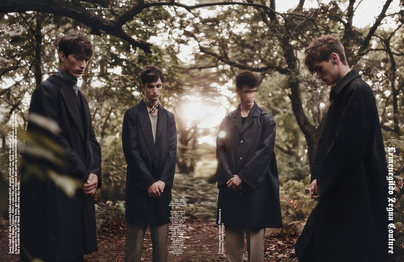 Ermenegildo Zegna shot by Sigurd Widenfalk (HERO Magazine)