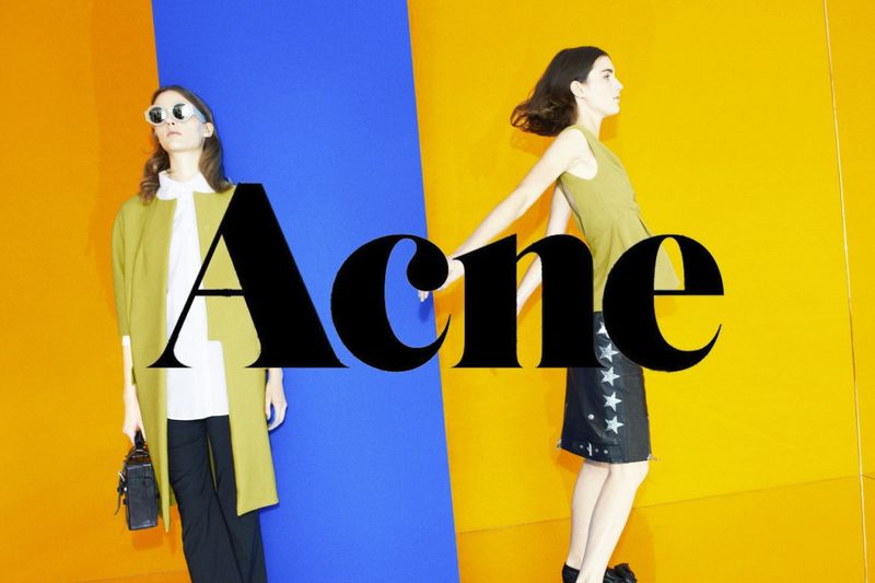 acne studios lookbook