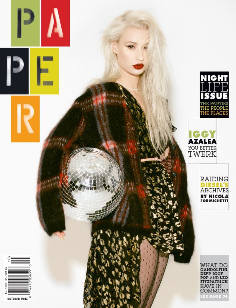 PAPER MAGAZINE OCT 2013 COVER (Paper Magazine)