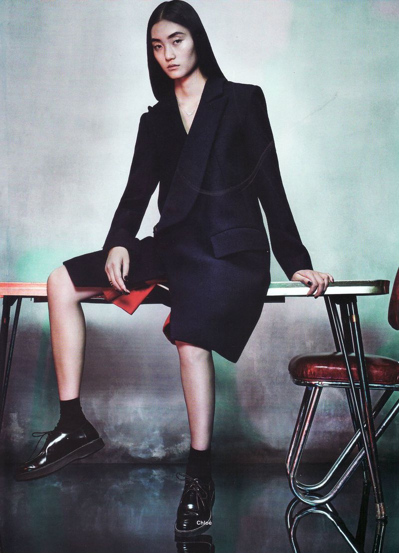 Lina Zhang by Dominick Sheldon (Wonderland Magazine)