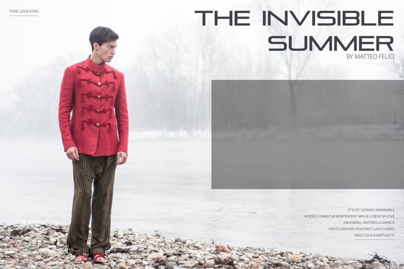 The Invisible Summer for Creator Magazine (Various Editorials)