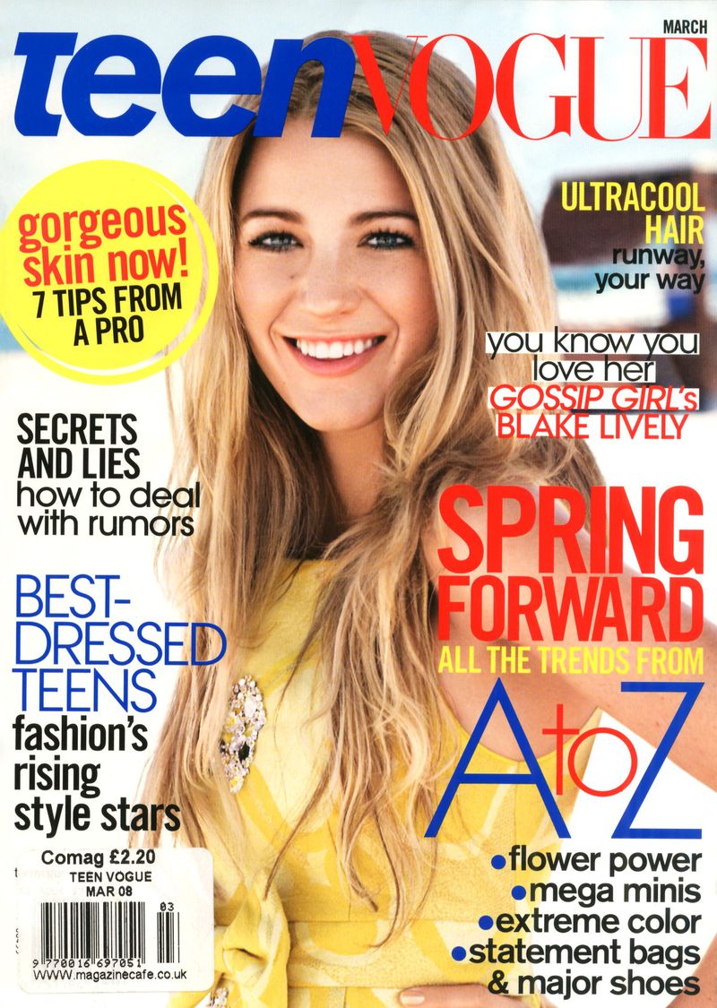 Teen Vogue March 2008 Cover (Teen Vogue)