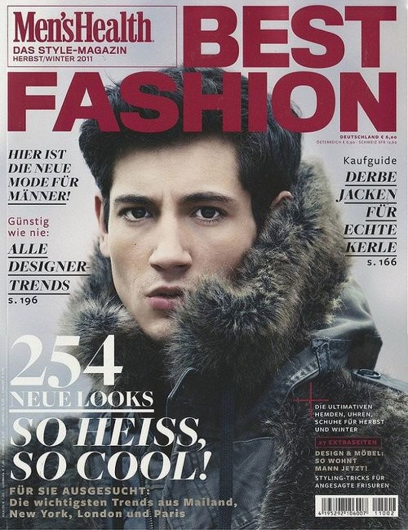 Men's Health Best Fashion F/W 2011 Cover (Men's Health Germany)