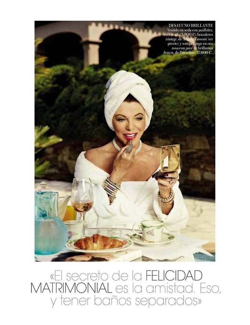 Joan Collins (Vogue España)