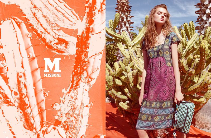 M Missoni Spring Summer 2015 Campaign (Missoni)