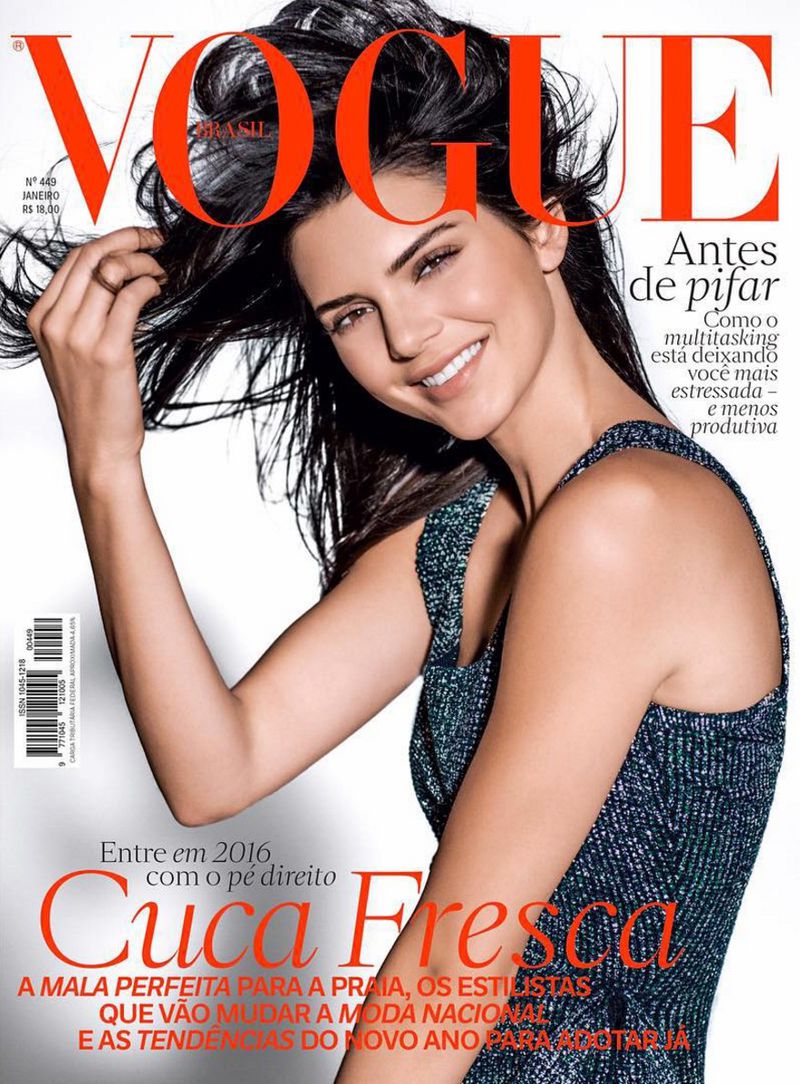 Vogue Brasil January 2016 Cover (Vogue Brasil)