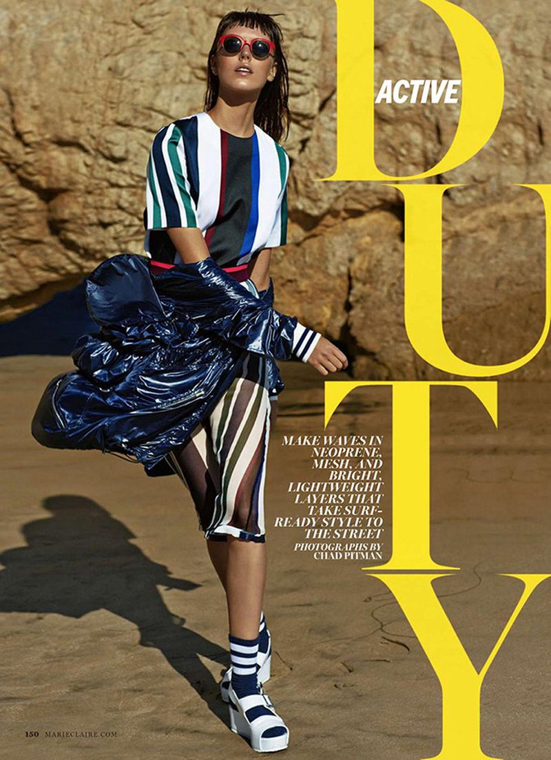 Active Duty (Marie Claire U.S.)