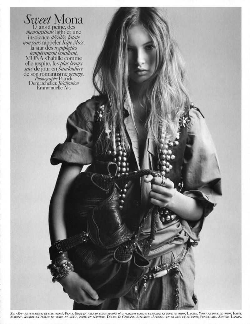 Sweet Mona (Vogue France)