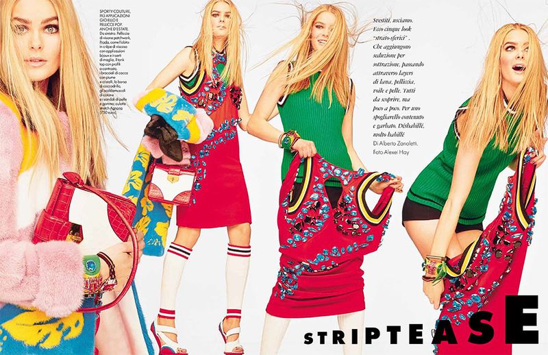 ELLE STRIPPED TOP main image 0