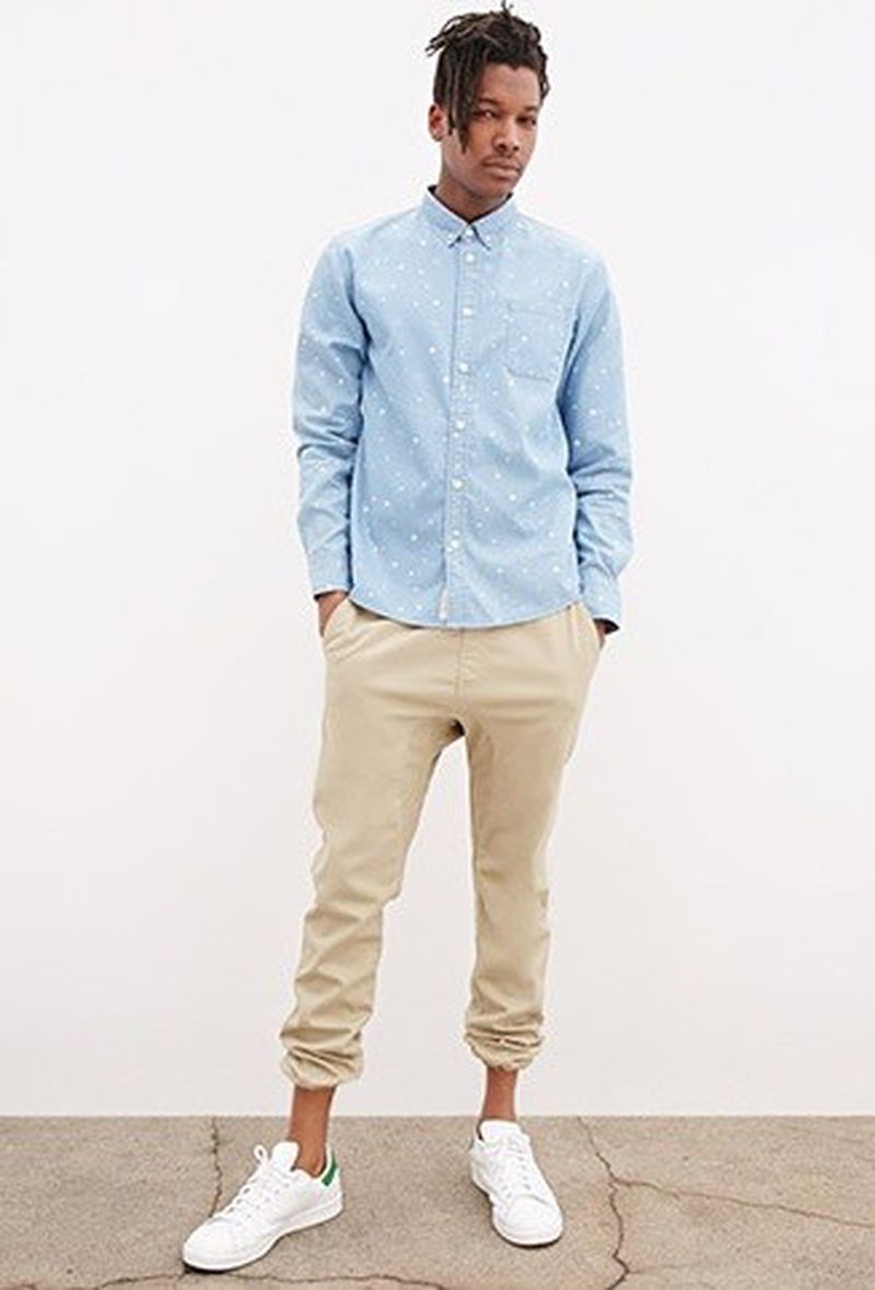 Matthew Davidson Model Forever 21 Spring 2015 Men's Lookbook (Forever 21)