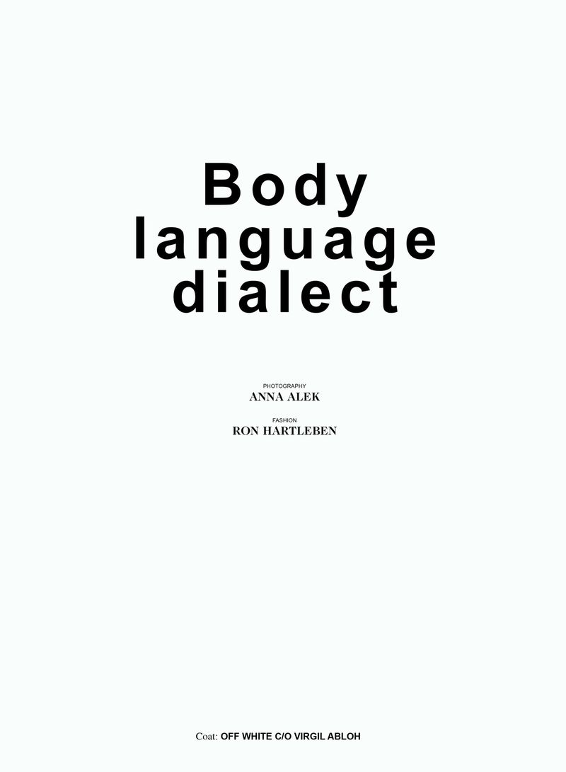 Body Language Magazine Body Language Dialect (Sleek Magazine)