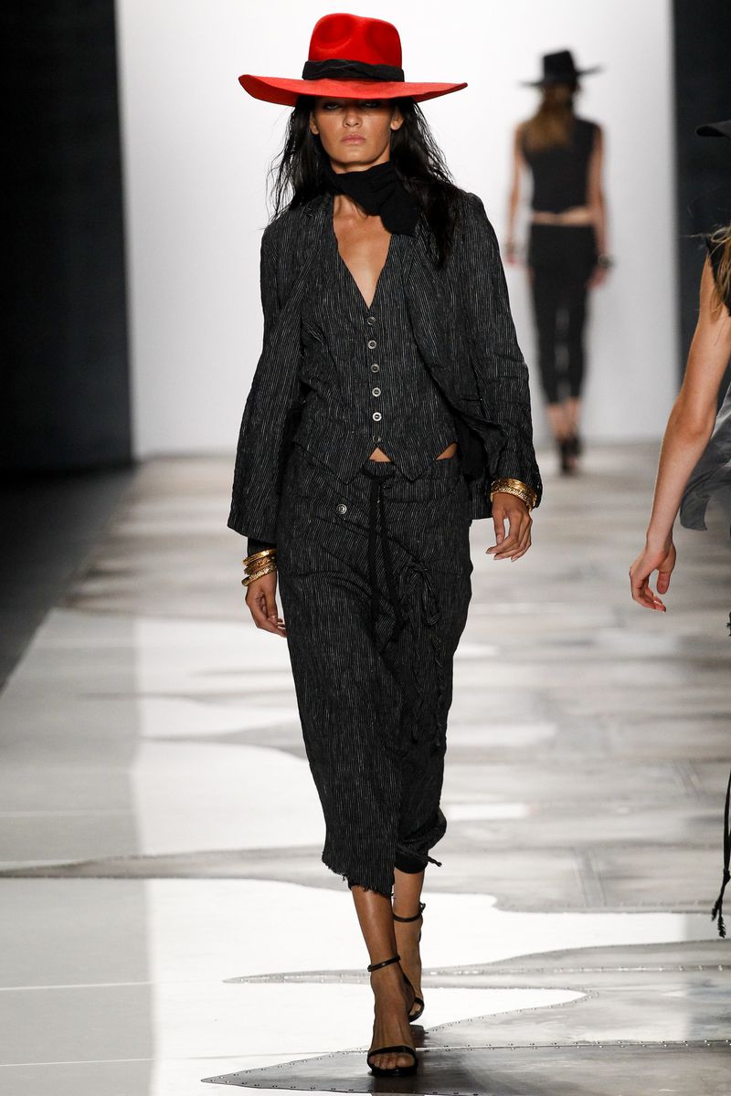 Greg Lane Model Greg Lauren S/S 16 Show (Greg Lauren)