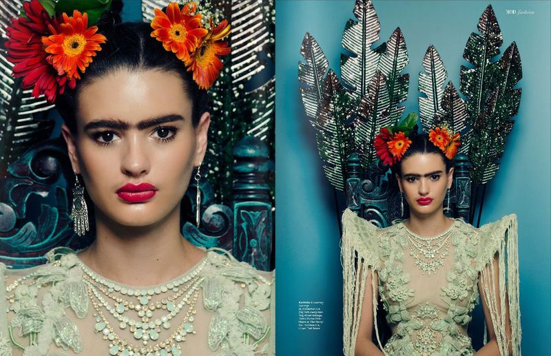 What would Frida do? for Mod Mag (Various Editorials)