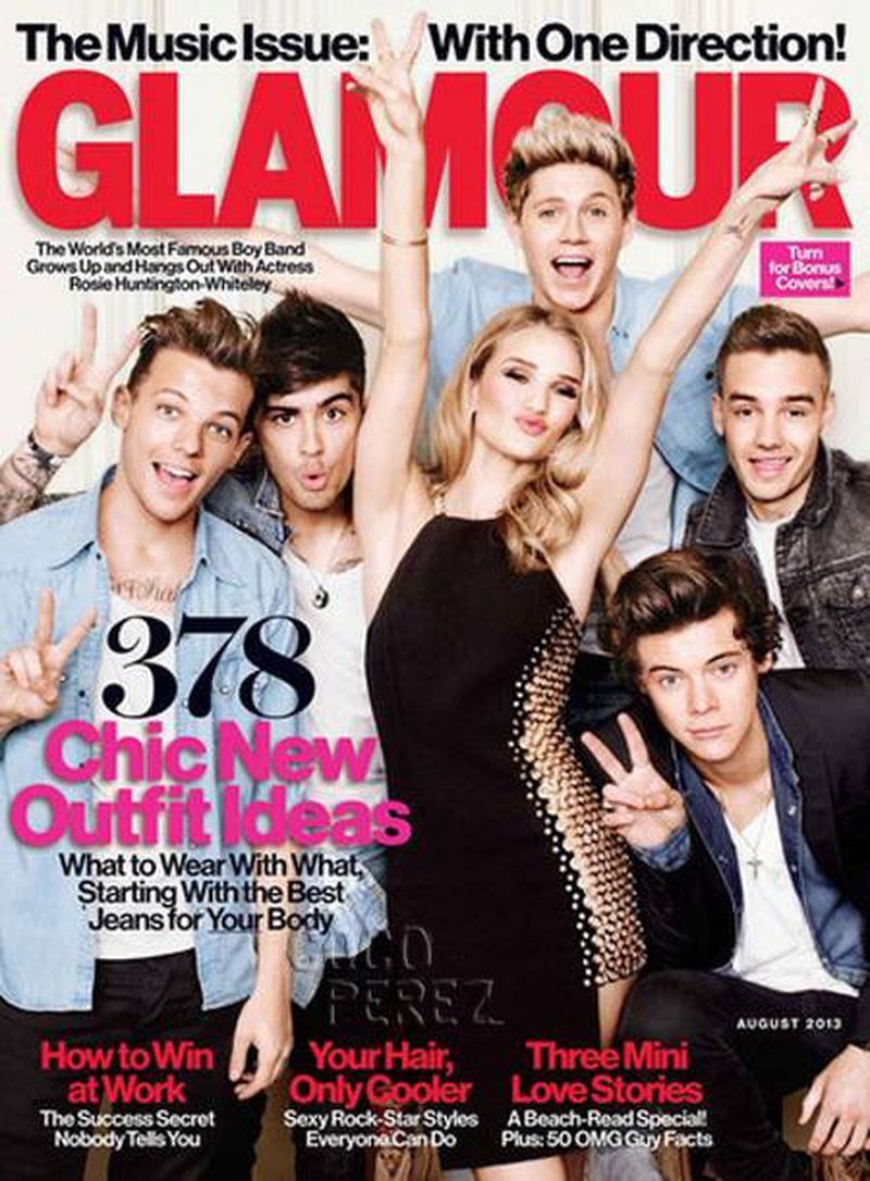 Glamour August 2013 Cover (Glamour Magazine U.S.)