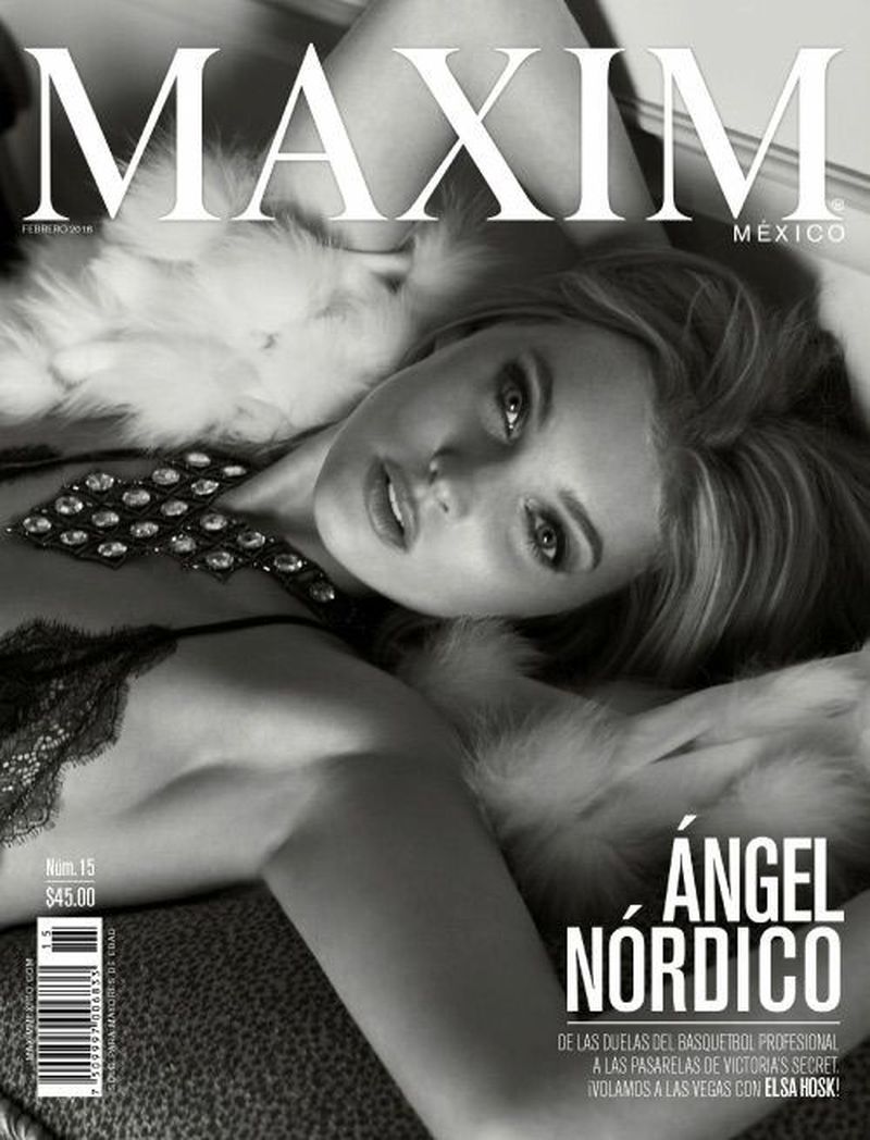 Maxim Mexico February 2016 Cover (Maxim Mexico)