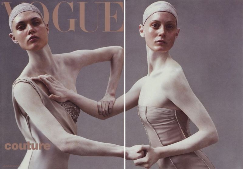 Vogue Italia March 1999 Couture Supplement Cover (Vogue Italia)