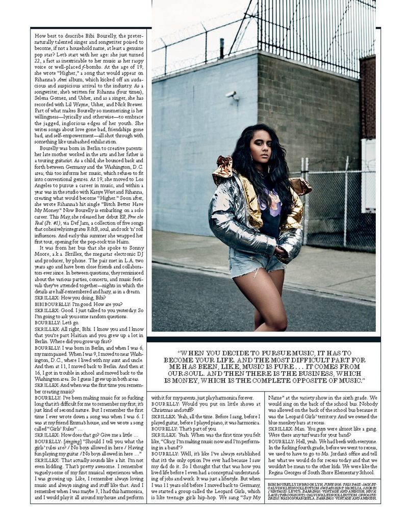 Bibi Boureally Interview Magazine