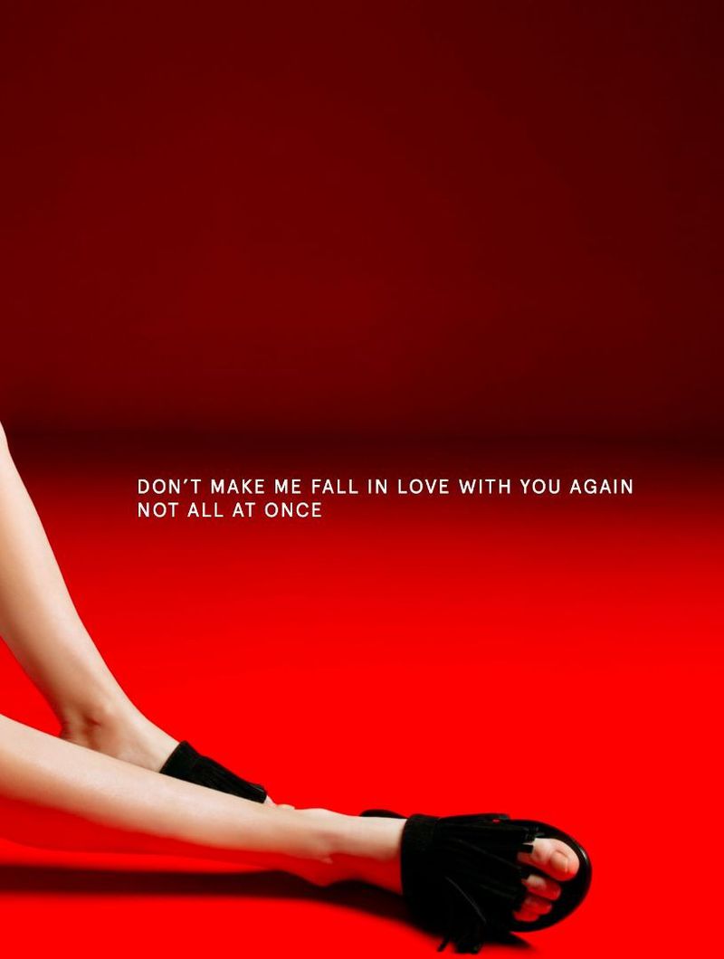 Hollie May Saker Don T Make Me Fall In Love With You Again Not All At Once No Tofu Magazine