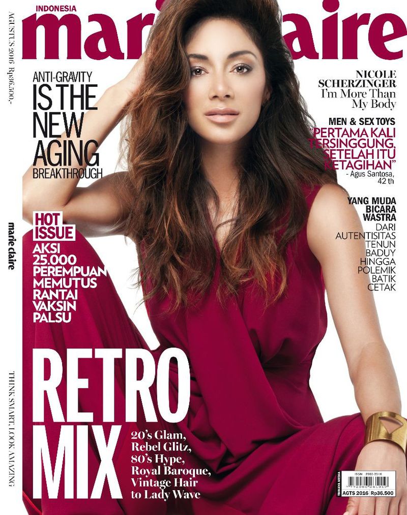 Marie Claire Indonesia August 2016 Cover (Marie Claire Indonesia)
