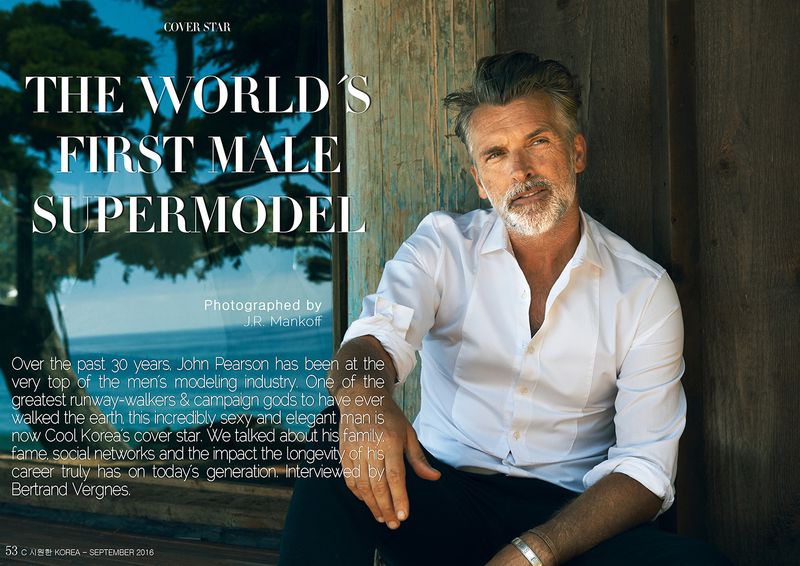 The World's First Male Supermodel for Cool Korea (Various Editorials)