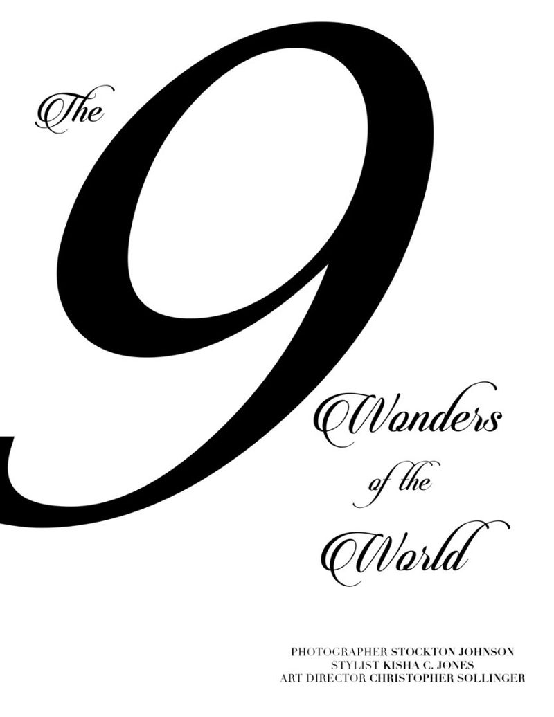 The 9 Wonders of the World (Harper's Bazaar India)