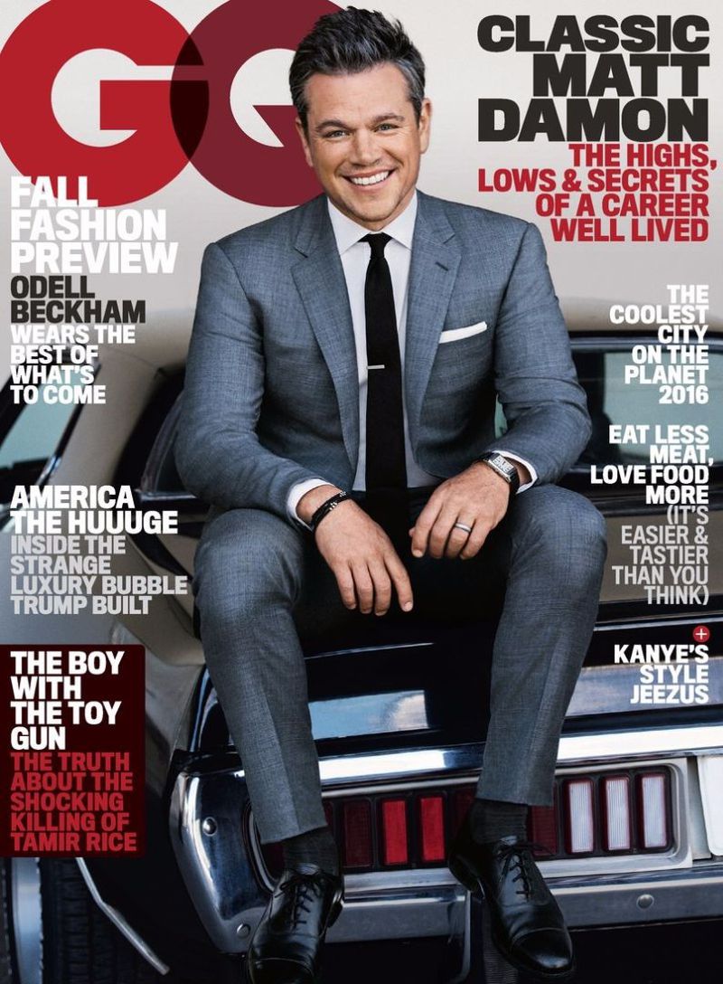 Gq Magazine Us August 2016 Cover Gq Magazine Us