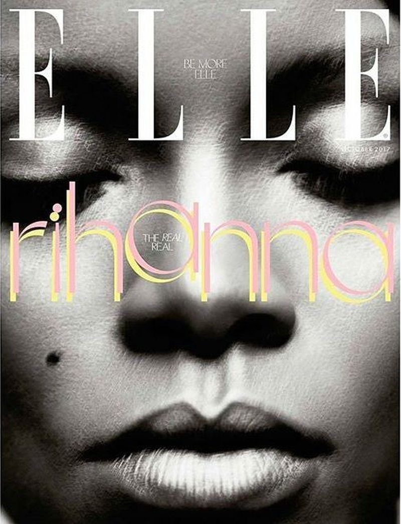 Elle U.K. October 2017 Cover and Subscriber Cover (Elle UK)