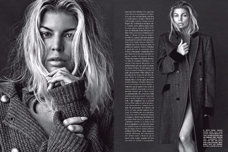 FERGIE: Taking the Stage (L'Uomo Vogue)