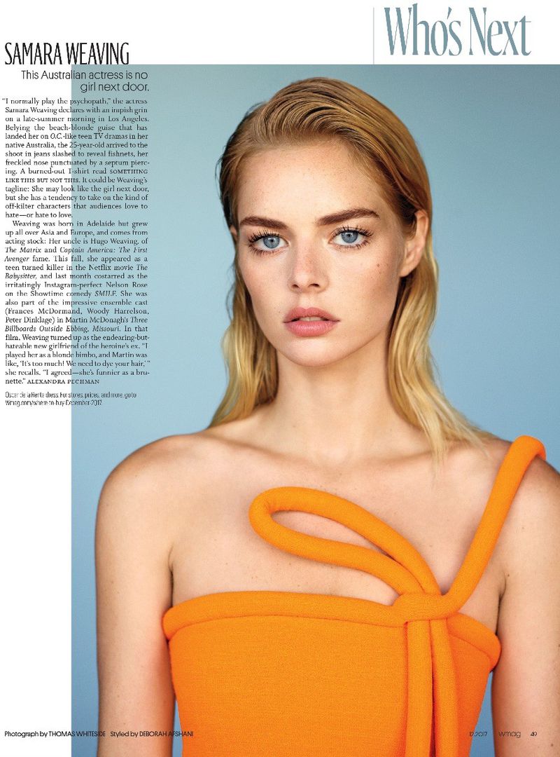 Samara (W Magazine)