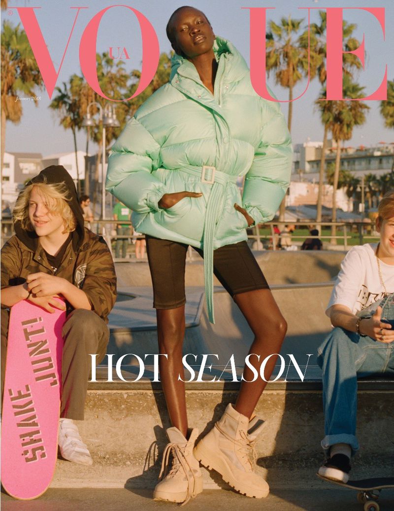Vogue Ukraine January 2018 Covers (Vogue Ukraine)