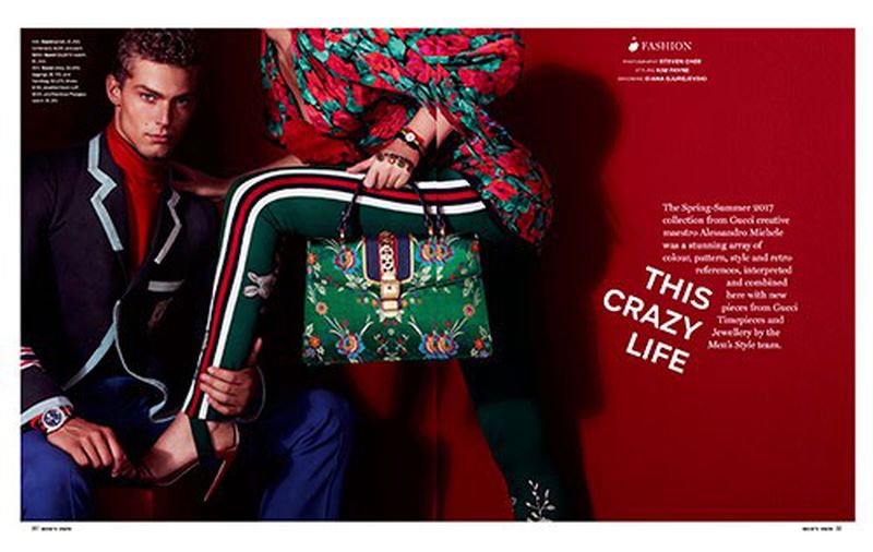 Men's Style Magazine Australia This Crazy Life SS17 Gucci Collection