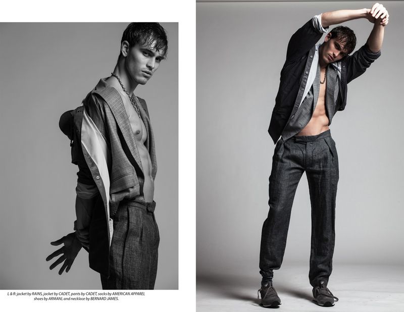 David Howland for the Fashionisto (Various Editorials)