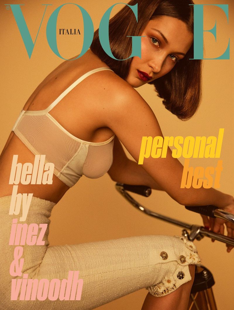 女性情報誌 Vogue Italia June 2017 Bella Hadid Vogue Italia June 2017 Cover (Vogue Italia)