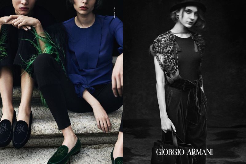 Giorgio Armani F W 2017 Giorgio Armani