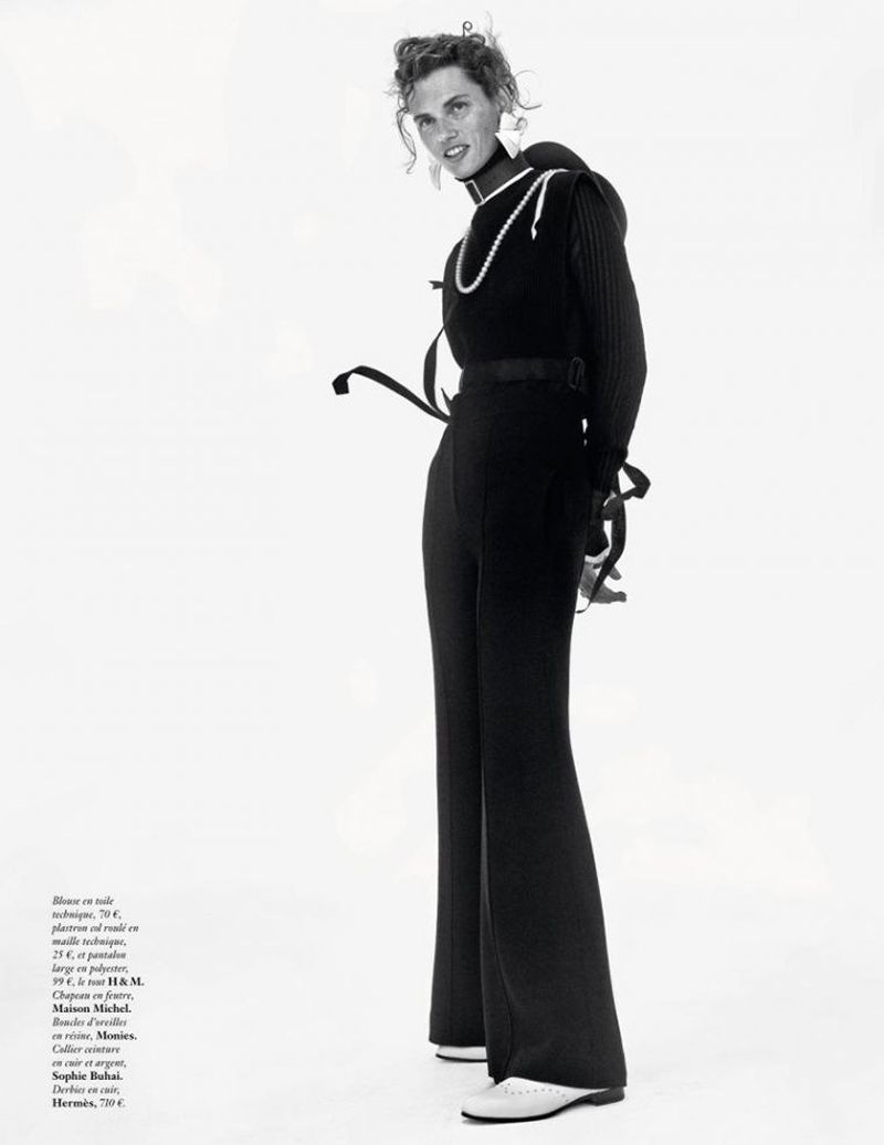 Noir et Blanc Check! (Vogue Paris)