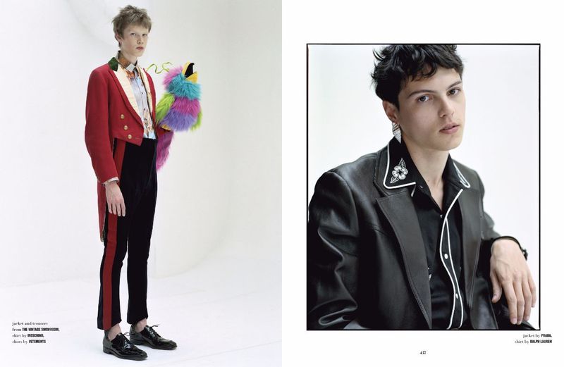 The clocks were striking thirteen (10 Men Magazine)