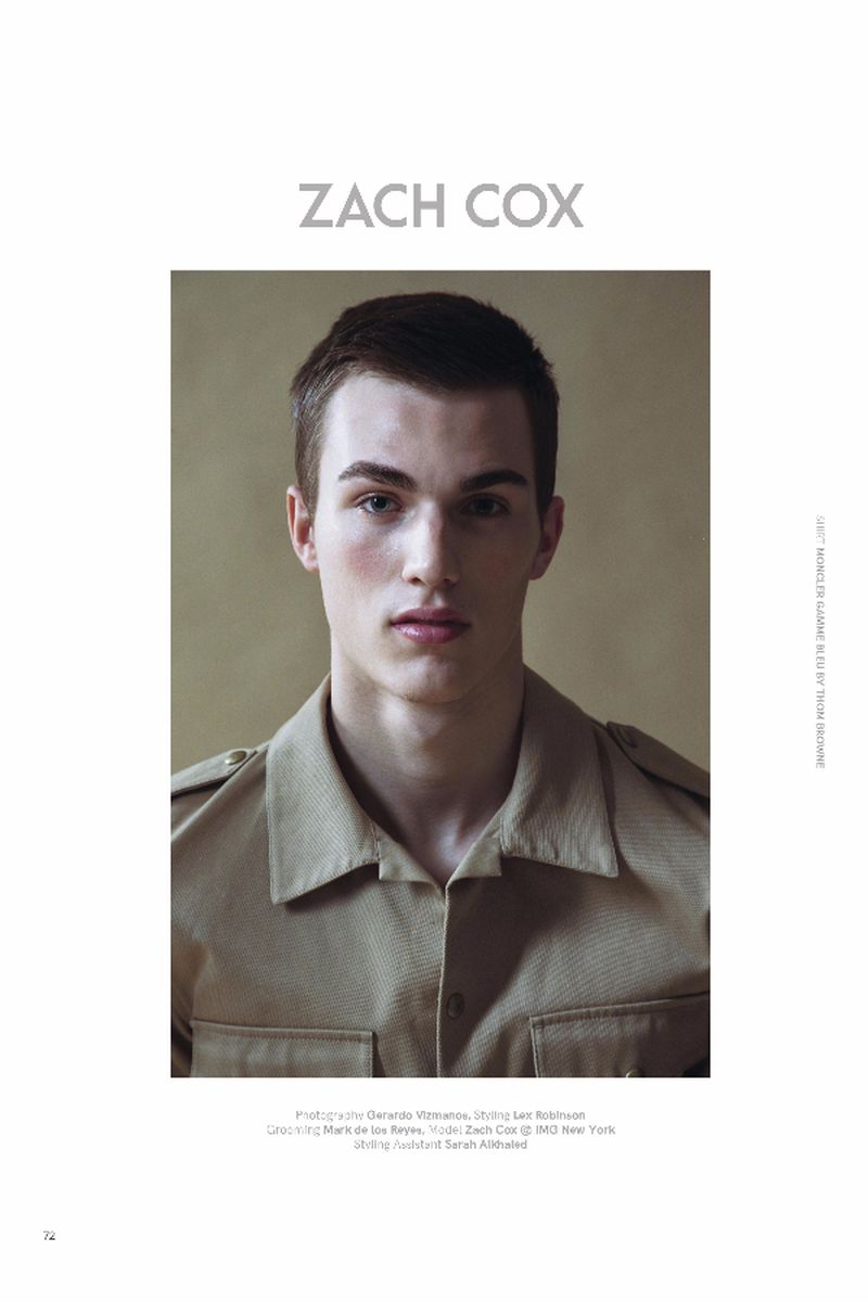 Zach Cox (Vanity Teen Magazine)