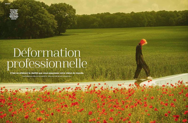 Déformation professionnelle (Stylist Magazine France)