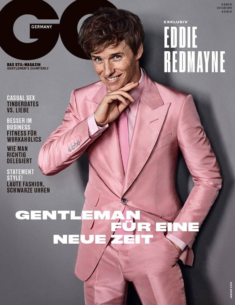 GQ Germany January 2019 Cover GQ Germany 