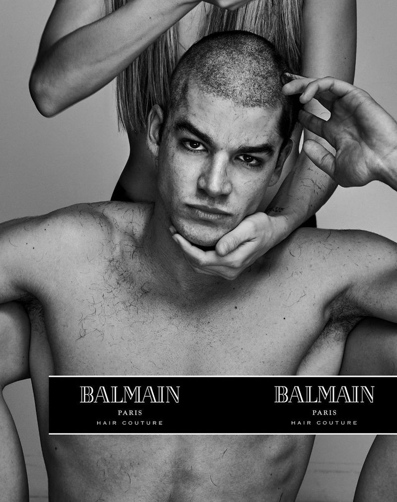 balmain hair matt clay strong