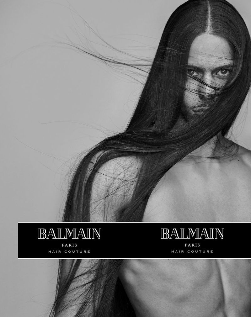 Balmain Hair Couture S/S 18 Campaign (Balmain Hair)