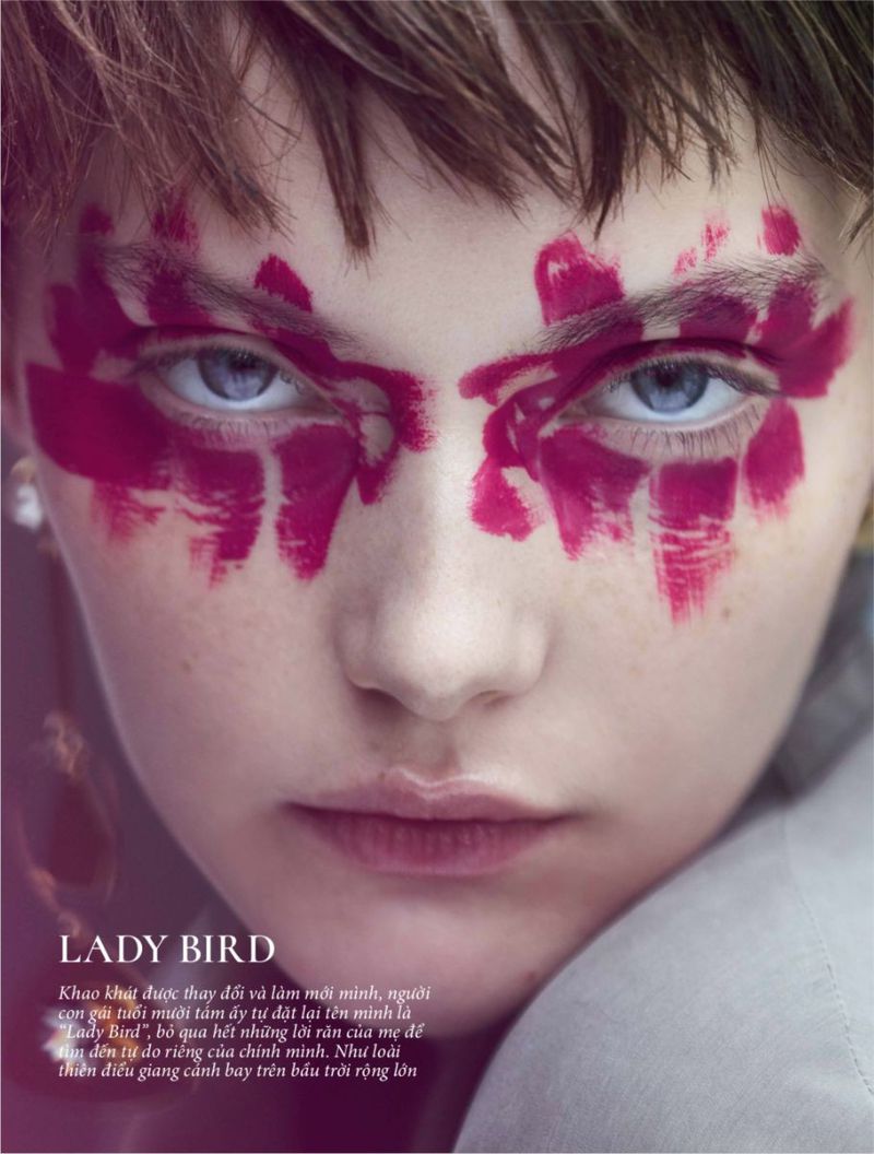 Lady Bird by Laurence Laborie (L'Officiel Vietnam)